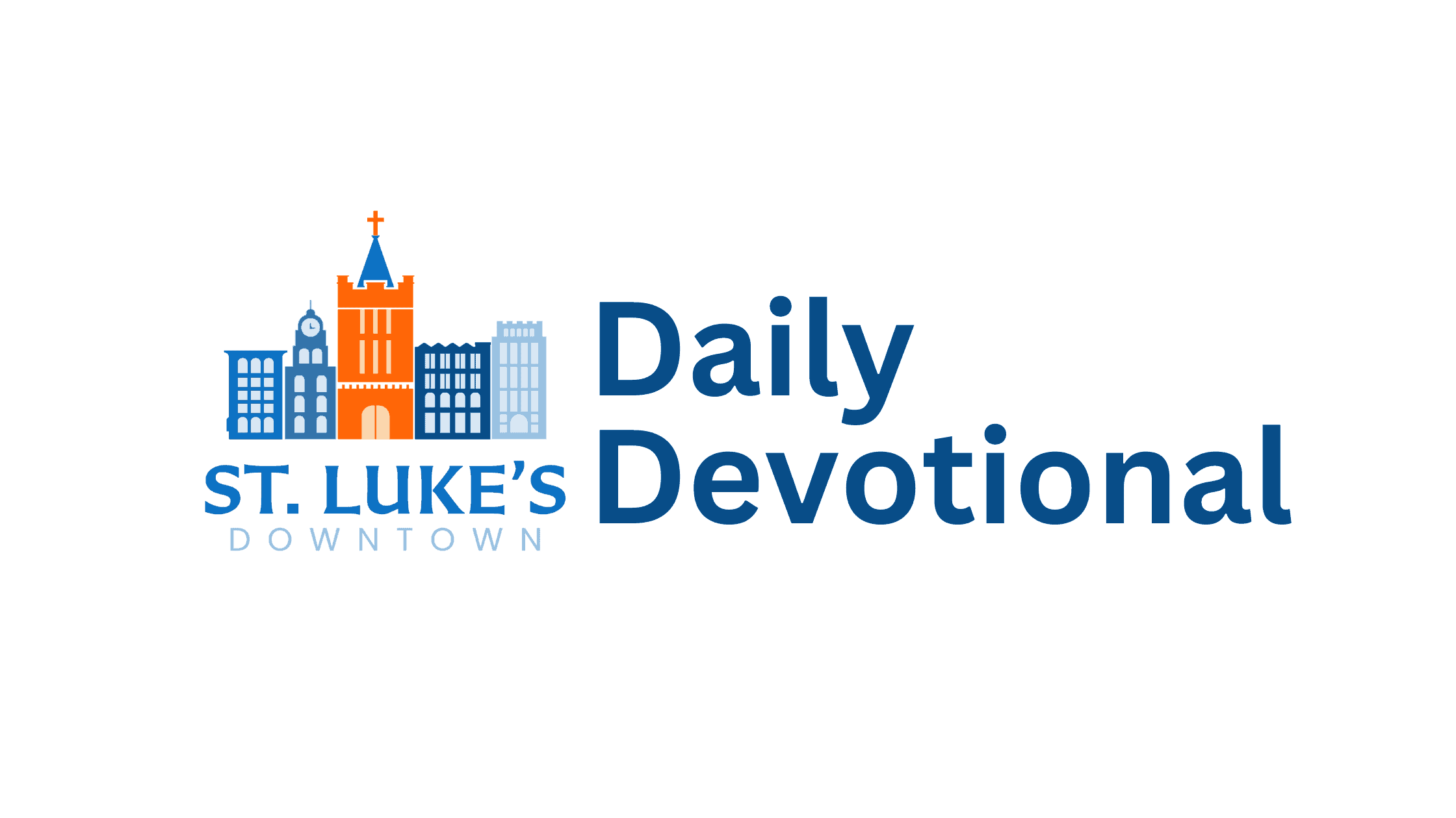 Daily Devotional Dark Blue